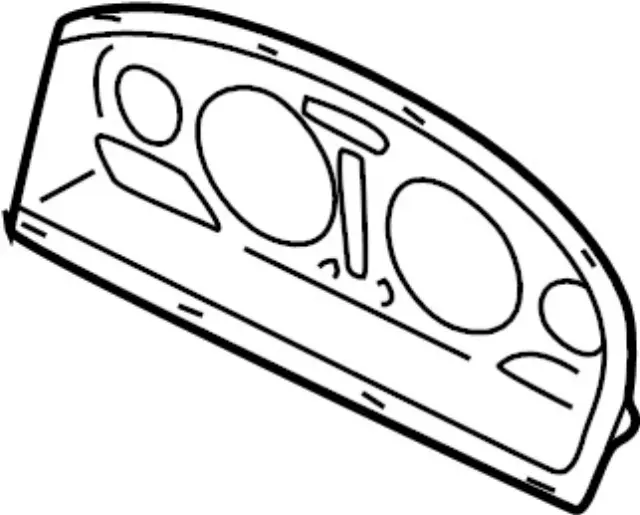 248124W900 - Body: Gauge Bezel for INFINITI: QX4 Image