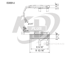 EC0001 - : Koyorad Automatic Transmission Oil Cooler for Koyo Image