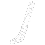 1906309500 - Substructure: B-Pillar for Mercedes-Benz Image