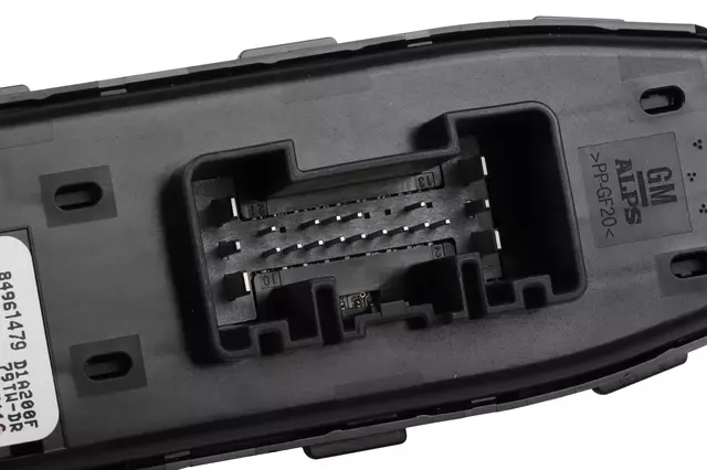 Black Front Side Door Window Control Switch - GM (84961479)