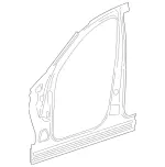 2516302101 - Body: Inner Panel Assembly for Mercedes-Benz Image