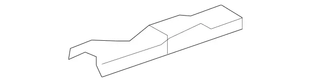 1646100817 - Body: Front Side Member for Mercedes-Benz Image