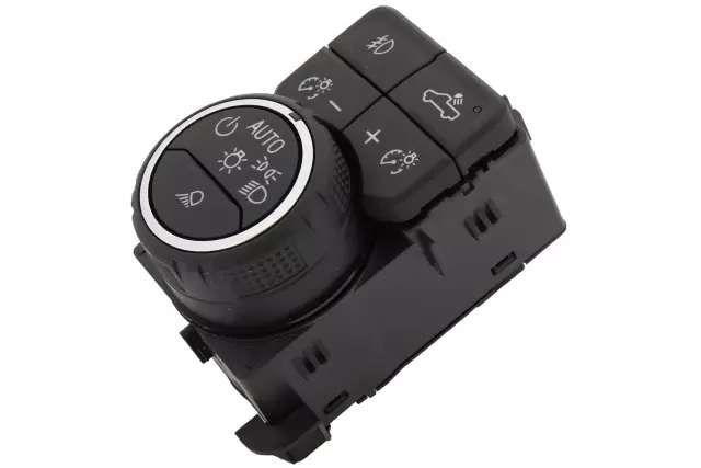 Jet Black Headlamp Switch - GM (84469521)