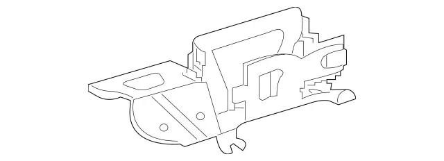 2305453240 - Electrical Equipment and Instruments: Holder for Mercedes-Benz: SL500, SL55 AMG, SL550, SL600, SL63 AMG, SL65 AMG Image image
