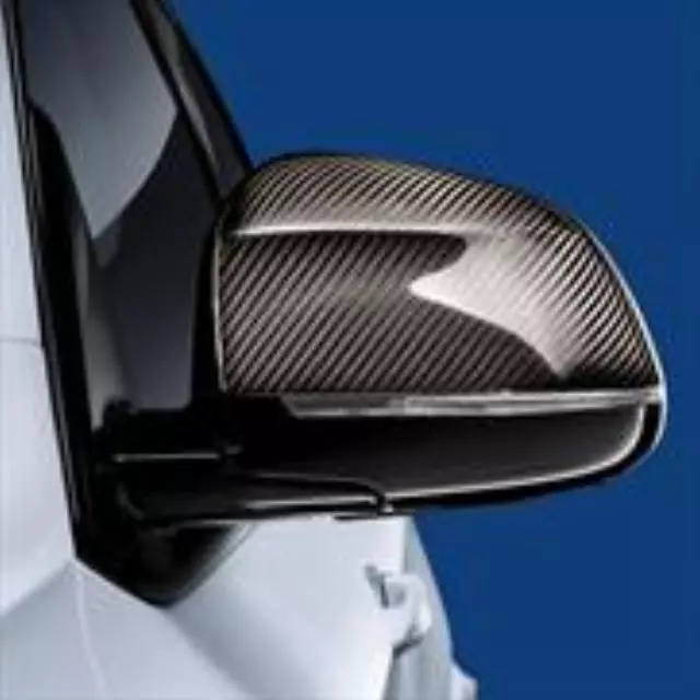 51162337580 - : F25, F26, F15, F16 M Performance Carbon Fiber Mirror Cap - Right for BMW: X3, X4, X5, X6 Image