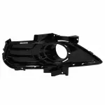 DS7Z17B814CA - : 2012 - 2016 Ford Fusion | Chrome Front Fog Lamp Bezel | LH | Driver Side | Black | High Gloss for Ford: Fusion Image