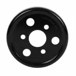 HJ5Z8509A - Cooling System: Engine Water Pump Pulley for Ford: Bronco, Bronco Sport, Edge, Escape, Explorer, Focus, Fusion, Maverick, Mustang, Ranger, Special Service Police Sedan, Taurus, Transit Connect | Lincoln: Corsair, MKC, MKT, MKZ, Nautilus | Mercury: Mariner, Milan Image