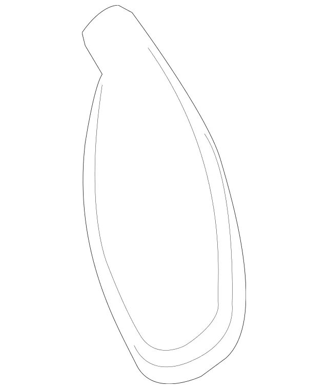 213824030064 - Body: Wiper Arm Cover for Mercedes-Benz Image