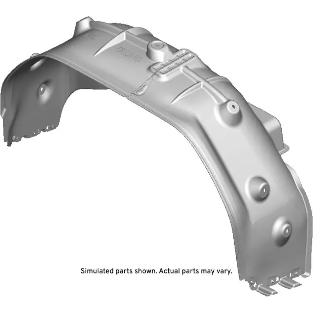 84868528 - : Rear Driver Side Wheelhouse Liner for GMC: Sierra 2500 HD, Sierra 3500 HD Image