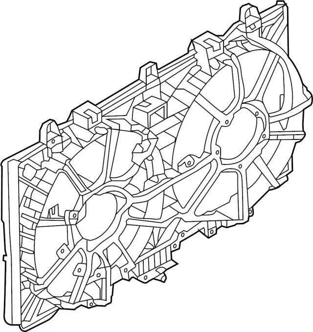 214834GA0A - : Fan Shroud for INFINITI: Q50 Image
