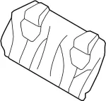 886205CP0E - : Seat Back Cover for Infiniti Image