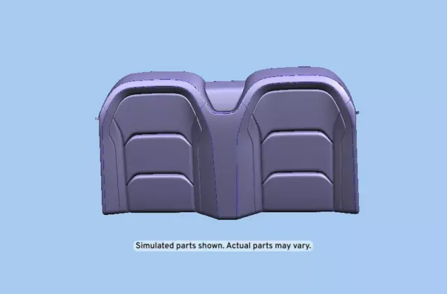 84080031 - : Part# 84080031 Adrenaline Red Rear Seat Back Cushion Cover for Chevrolet: Camaro Image