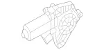 9066206 - Window System: Gear Motor for Mercedes-Benz: C43 AMG, C63 AMG, C63 AMG S, E400, E450, E53 AMG, SL43 AMG, SL55 AMG, SL63 AMG, SL63 AMG S E Performance Image