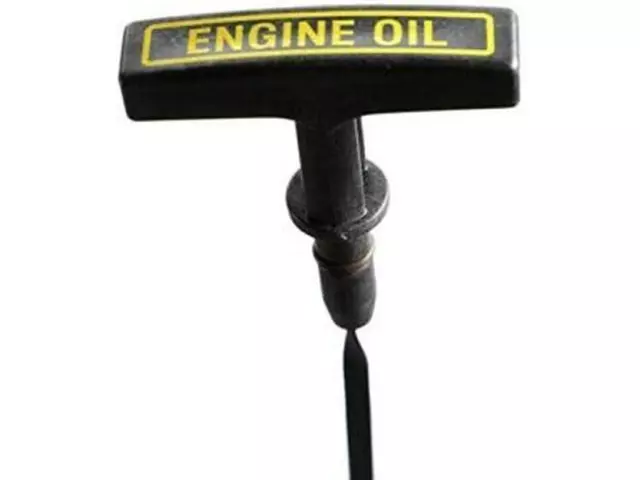 1997-1998 Ford F-150 4.2L V6 Engine Oil Level Dipstick Handle NEW OEM F75Z6750LA - Ford (F75Z-6750-LA)