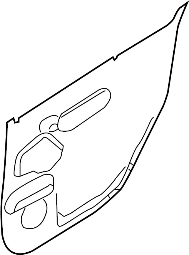 828616SA0A - Body: Water Shield for INFINITI: QX60 Image