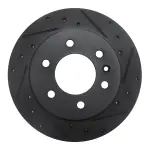 63363175R - : DFC Brake Rotor - Drilled and Slotted - Black for DYNAMIC FRICTION Image