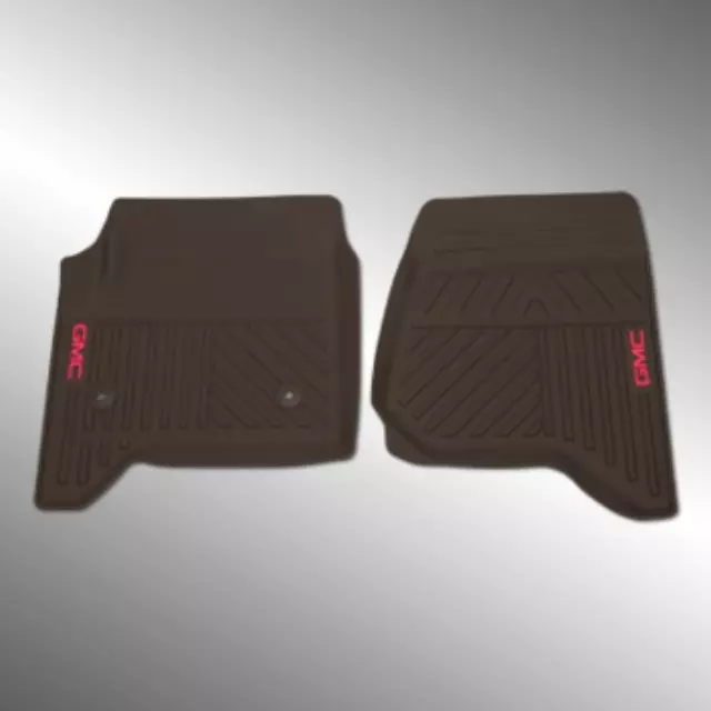 23452763 - : 2014-2019 GM Floor Mats All-Weather Front for GMC: Sierra 1500, Sierra 1500 Limited, Sierra 2500 HD, Sierra 3500 HD Image