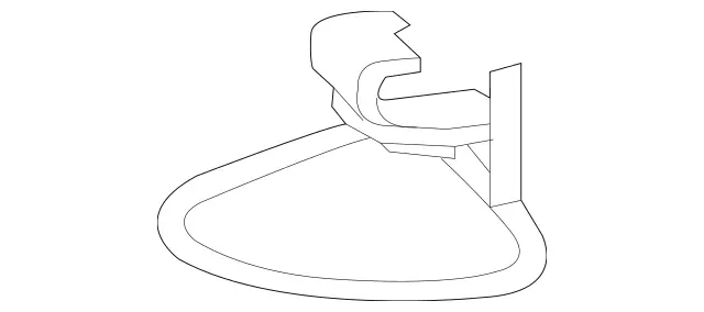 996840027 - Trim and Lining: Mounting Plate for Mercedes-Benz: 300C, 300CD, AMG GT 43, AMG GT 53, AMG GT 63, AMG GT 63 S, AMG GT 63 S E Performance, C300, E53 AMG, E63 AMG S, EQB 250+, EQB 300, EQB 350, EQE 350, EQE 350+, EQE 500, EQE AMG, EQS 450, EQS 450+, EQS 580, EQS AMG, GL350, GL450, GL550, GL63 AMG, GLA250, GLB250, GLB35 AMG, GLC300, GLC43 AMG, GLC63 AMG, GLE300d, GLE350, GLE400, GLE43 AMG, GLE450, GLE450 AMG, GLE53 AMG, GLE580, GLE63 AMG, GLE63 AMG S, GLS350d, GLS450, GLS550, GLS580, GLS63 AMG, Maybach EQS 680 SUV, Maybach GLS600, ML250, ML350, ML400, ML550, ML63 AMG Image image