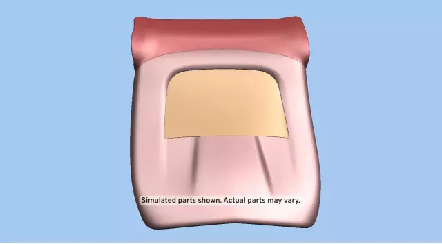 23392523 - Body: Seat Back Panel for Cadillac: ATS, CTS, ELR Image