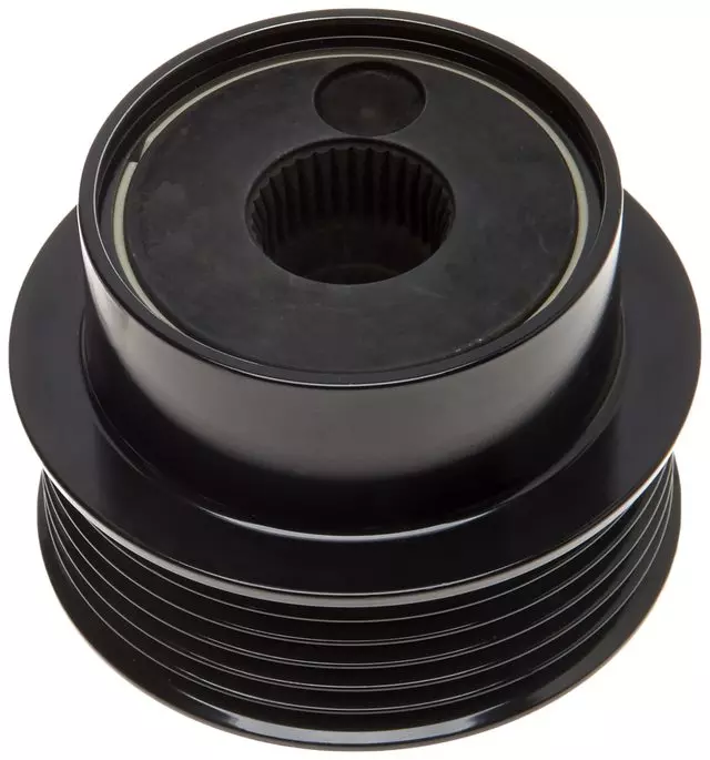 37009P - Electrical, Charging and Starting: Alternator Decoupler Pulley with Dust Cap for ACDelco Image