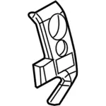 9L3Z1504338CB - Body: Side Panel for Ford: F-150 Image