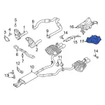 L1MZ78112B28B - : Heat Shield for Ford: Explorer, Police Interceptor Utility | Lincoln: Aviator Image