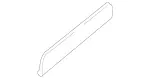 1716806871 - Body: Trim Molding for Mercedes-Benz Image