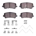 1551172401 - : DFC 5000 Advanced Pads - Ceramic and Hardware Kit for DYNAMIC FRICTION Image