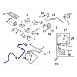 HG9Z9D661H - Emission System: Tube Assembly for Ford: Fusion, Police Responder Hybrid, SSV Plug-In Hybrid | Lincoln: MKZ Image