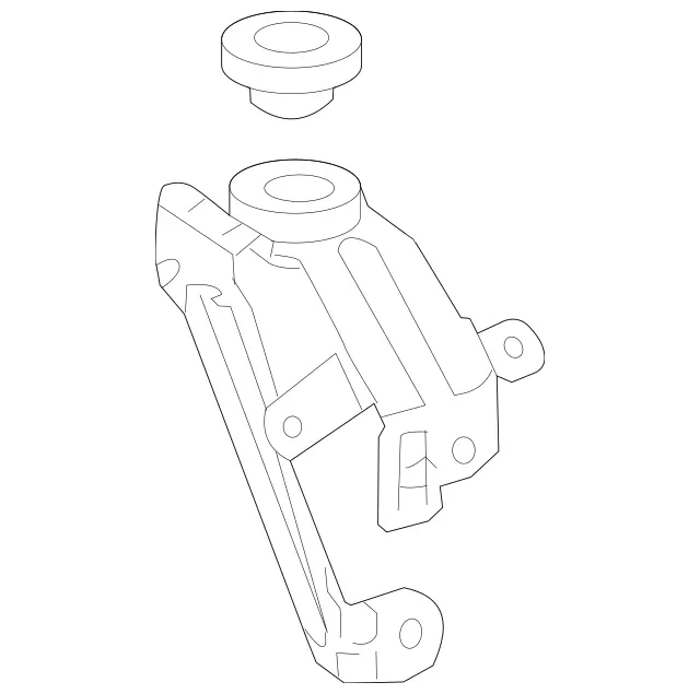 608090030064 - : Carrier for Mercedes-Benz: 180A, 180b, 220a, A220, A35 AMG, CLA250, CLA35 AMG, CLA45 AMG, CLA45 AMG S, GLA250, GLA35 AMG, GLA45 AMG, GLB250, GLB35 AMG Image