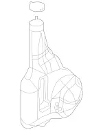9068690220 - Body: Washer Reservoir for Mercedes-Benz Image