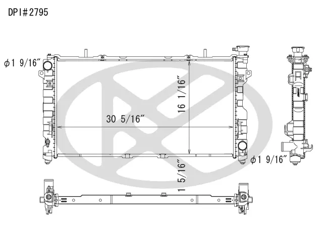 A2795 - : Koyorad Radiator for Koyo Image