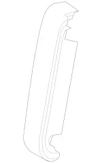 2069206900 - Rear Seat: Padding, Rr Seat Backrest for Mercedes-Benz: 300C, 300CD, C300, C43 AMG, C63 AMG S E Performance, GLC300, GLC350e, GLC43 AMG, GLC63 AMG S E Performance Image