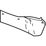 6L9Z16B572AA - Body: Shield for Mercury: Mountaineer Image