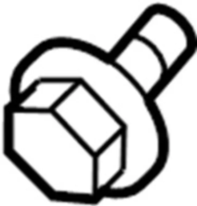 1112801M0B - Engine: Lower Oil Pan Drain Plug for INFINITI: EX35, EX37, FX35, FX37, FX50, G20, G25, G35, G37, I30, I35, J30, JX35, M30, M35, M35h, M37, M56, Q40, Q45, Q50, Q60, Q70, Q70L, QX4, QX50, QX55, QX56, QX60, QX70, QX80 Image