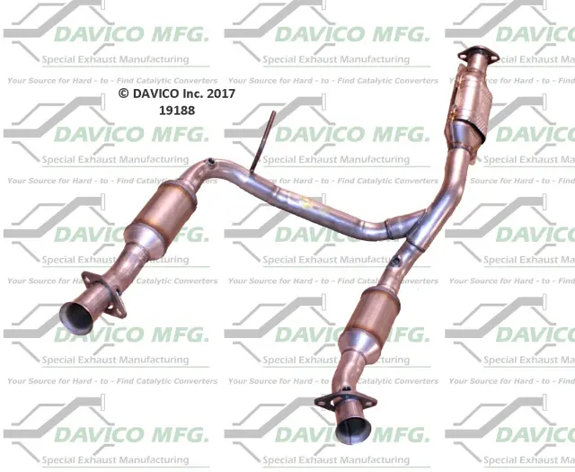 19188 - : Direct Fit Catalytic Converter for DAVICO CONVERTERS Image