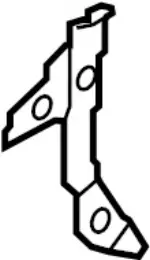 76538EH120 - Body: Closing Plate for Infiniti Image