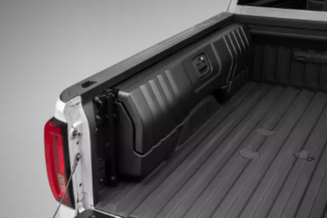 84895871 - : Bed Tool Box W/Codeable Key, Side-Mount for Chevrolet: Silverado 2500 HD, Silverado 3500 HD | GMC: Sierra 2500 HD, Sierra 3500 HD Image