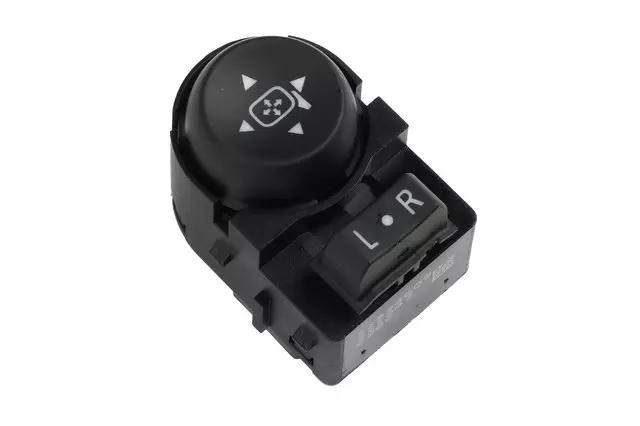 Jet Black Driver Side Door Mirror Remote Control Switch - GM (22934609)