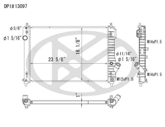 A13097 - : Koyorad Radiator for Koyo Image