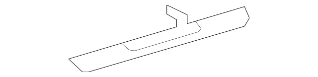 1666861336 - Panelling: Cover Rail for Mercedes-Benz: GL63 AMG, GLE43 AMG, GLE450 AMG, GLE53 AMG, GLE63 AMG, GLE63 AMG S, GLS450, GLS63 AMG, Maybach GLS600, ML63 AMG Image image