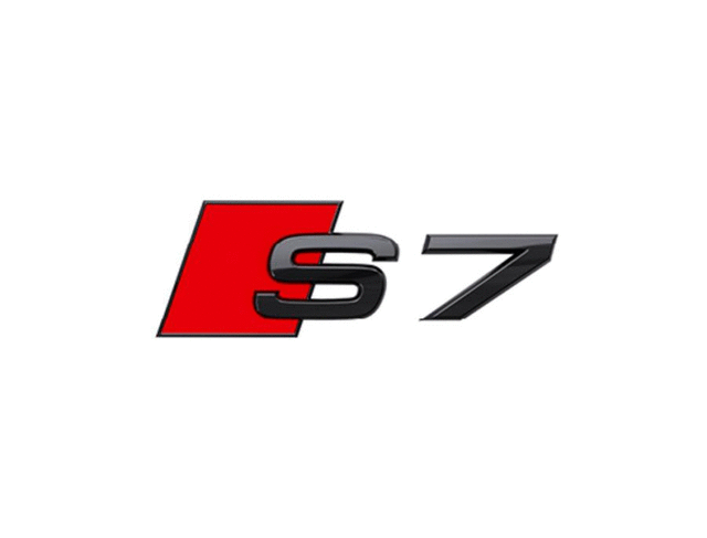 Audi S7 Black Lettering - Audi (4K8-071-804)