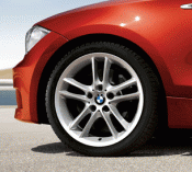 36116777782 - Wheels: Double Spoke Style 182, Single Rear Wheel for BMW: 135i Image