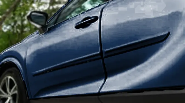 PT9384823120 - Exterior: Body Side Moldings - Deep Blue Mc for Lexus: RX350, RX350h, RX450h+, RX500h Image