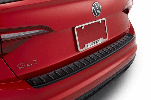 17A061195C041 - Exterior: Protection Plate - Gloss Black Finish for Volkswagen: Jetta Image