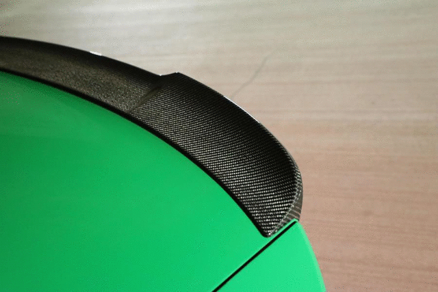 8Y5071641A3Q0 - : Matte Carbon Spoiler for Audi: A3, A3 Quattro, S3 Image