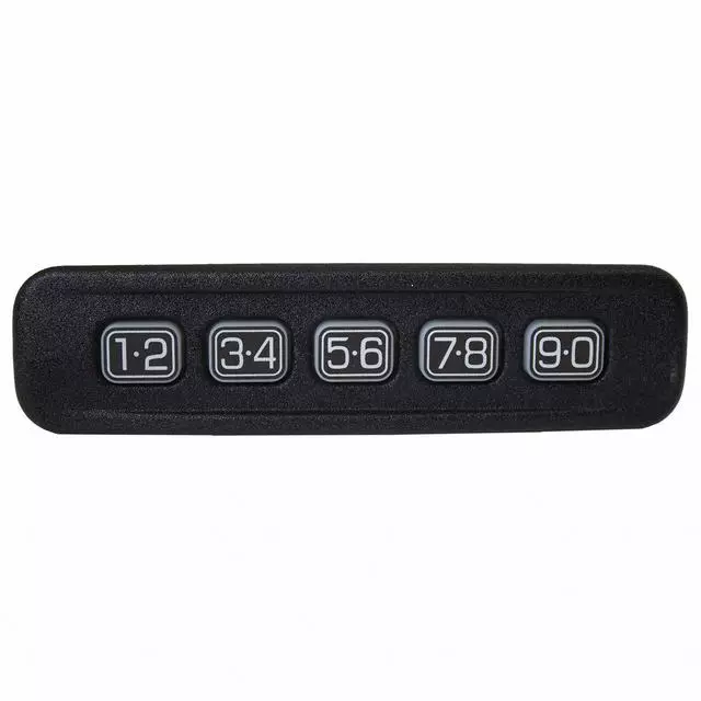 thumbnail image 2 of OEM Ford Tailgate Striker Lock Latch – Explorer Mountaineer Bronco II 2 of 6
