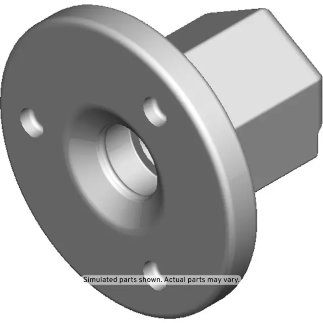 13280110 - : 2012-2016 GM Air Deflector Nut for Buick: Verano | Chevrolet: Cruze, Cruze Limited, Malibu, Malibu Limited Image