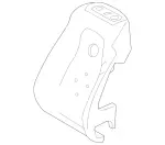 1779107402 - Front Seat: Padding, Frt. Seat Backr for Mercedes-Benz: 180A, 180b, 220a, A220, A35 AMG, EQB 250+, EQB 300, EQB 350, GLA250, GLA35 AMG, GLA45 AMG, GLB250, GLB35 AMG Image