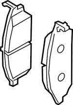 DA06M5VG0PNW - : Value Advantage™ PAD KIT - FRONT for Infiniti Image